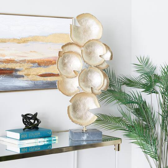 CosmoLiving by Cosmopolitan 31.5" Aluminum Glam Sculpture